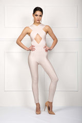 Siren Black Bandage Jumpsuit